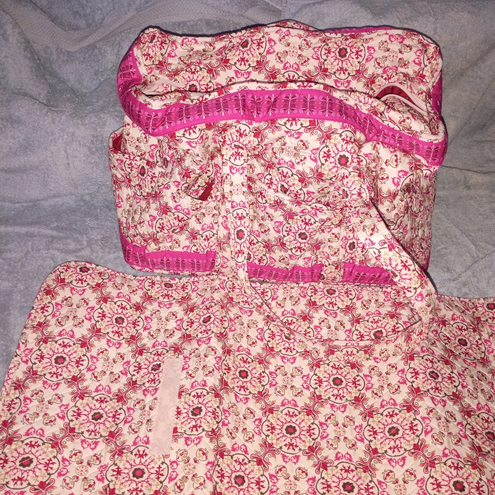 Floral Pink Baby Bag
